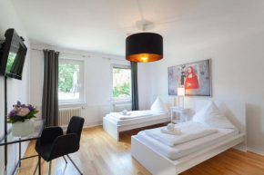 Zwei Zweibettzimmer in Hannover City